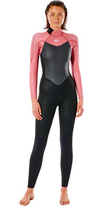 2022 Rip Curl Womens Omega 3/2mm Back Zip Wetsuit WSM9LW - Dusty Rose