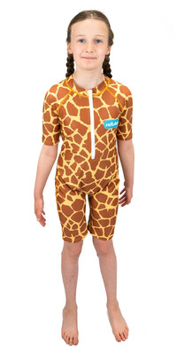 2022 Saltskin Junior Sun Suit STSKNGRFF03 - Giraffe