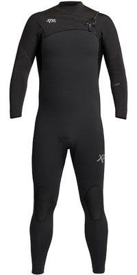 2023 Xcel Mens Comp 4/3mm Chest Zip Wetsuit MN43ZXC0B - Black