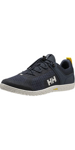 2022 Helly Hansen HP Foil V2 Sailing Shoes 11708 - Navy / Off White