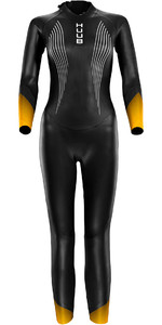 2022 Huub Womens Alta Thermal Wetsuit ALTTHER33W - Black / Orange