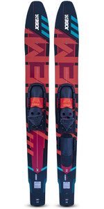 2023 Jobe Hemi Combo Skis 202422001 - Red / Blue
