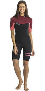 2023 Jobe Womens Sofia 3/2mm Back Zip Shorty Wetsuit 303622002 - Rose Pink
