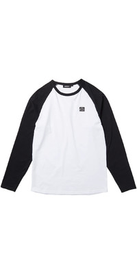 2022 Mystic Mens Lowe Long Sleeve Tee 35105220330 - Black / White
