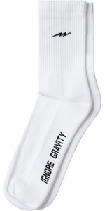 2022 Mystic Unisex Lowe Socks 35108220199 - White