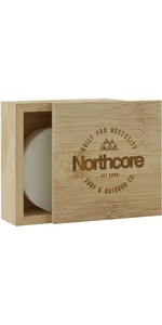 2022 Northcore Bamboo Surf Wax Box NCBSW - Natural