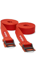 2022 Northcore D-Ring 5M Roof Rack Straps / Tie Downs NOCO22B - Red