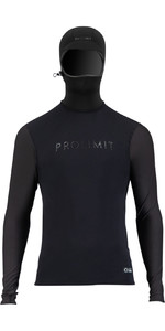2022 Prolimit Unisex Chilltop 1.5mm Hooded Long Sleeved Thermal Top 402.04090.000 - Black