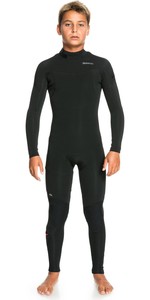 2022 Quiksilver Boys Everyday Sessions 4/3mm Back Zip Wetsuit EQBW103070 - Black