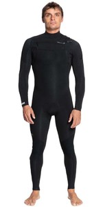 2022 Quiksilver Mens Everyday Sessions 4/3mm Chest Zip Wetsuit EQYW103165 - Black