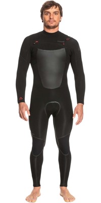 2023 Quiksilver Mens Marathon Sessions 5/4/3mm Chest Zip Wetsuit EQYW103159 - Black
