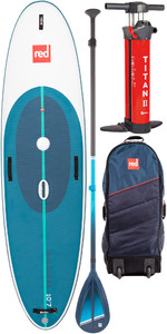 2023 Red Paddle Co 10'7 Windsurf Stand Up Paddle Board, Bag, Pump, Paddle & Leash - Hybrid Tough Package