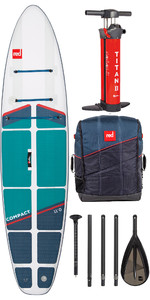 2022 Red Paddle Co 11'0 Compact Stand Up Paddle Board, Bag, Pump, Paddle & Leash - Compact Package