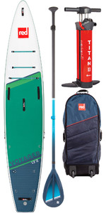 2023 Red Paddle Co 13'2 Voyager Plus Stand Up Paddle Board, Bag, Pump, Paddle & Leash - Hybrid Tough Package