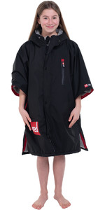 2022 Red Paddle Co Womens / Junior Short Sleeve Pro Change Robe Jacket 002-009-006-0047 - Black