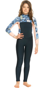 2023 Roxy Girls Swell Series 4/3mm Chest Zip Wetsuit ERGW103058 - Allure