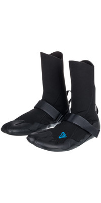 2022 Roxy Womens Swell Series 3mm Round Toe Wetsuit Boot ERJWW03024 - True Black