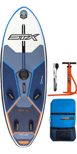 2022 STX 280 x 80 Windsurf Inflatable Stand Up Paddle Board Package - Board, Bag, Pump