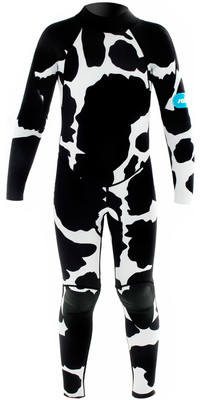 2023 Saltskin Junior 2mm Back Zip Wetsuit STSKNCOW01 - Cow