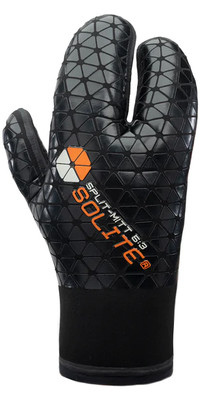2022 Solite 5:3 Split-Mitt Wetsuit Gloves 21017 - Black
