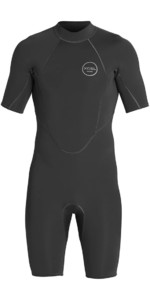 2022 Xcel Mens Axis 2mm Back Zip Short Sleeve Spring Suit MN210AX9 - Black