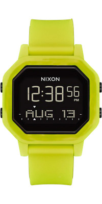 2024  Nixon Siren Surf Watch A1311 - Citron / Black