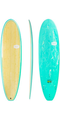 2023 AQSS Mahi Mahi Teal Mini Mal Board 12520 - Wood