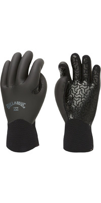 2023 Billabong Furnace 3mm Wetsuit Gloves ABYHN00105 - Black