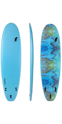 2023 Bom Bora BB MM 7ft Softboard 140053 - Blue Swirl