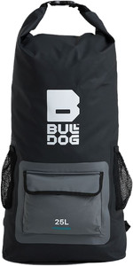 2023 Bulldog 25L Dry Backpack BDDBP-25 - Black / Petrol