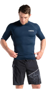 2023 C-Skins Mens UV Skins Basics Short Sleeve Rash Vest C-LYSSMC - Slate Navy
