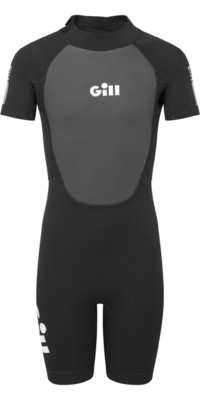 2023 Gill Junior Pursuit 3/2mm Shorty Wetsuit 5031J - Black