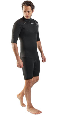 2023 Gul Response Echo 3/2mm Flatlock Shorty Wetsuit RE3325-C1 - Black / Contour Camo