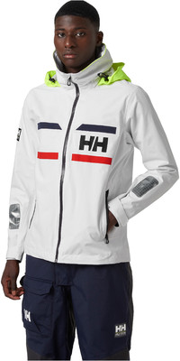 2023 Helly Hansen Mens Salt Navigator Jacket 30298 - White