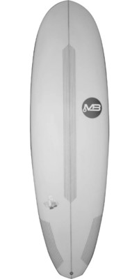 2023 Manual Boards Bold Surfboard SECRMBTB0 - White