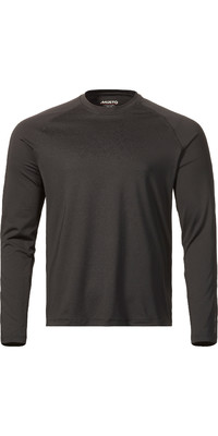 2023 Musto Mens Evolution Sunblock Long Sleeve T-Shirt 2.0 81155 - Black