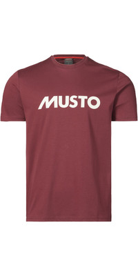 2023 Musto Mens Logo Tee 82451 - Windsor Wine