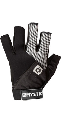 2024 Mystic Junior Neoprene Short Finger Rash Gloves 35015.2303 - Black