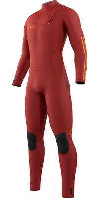 2023 Mystic Mens The One 5/3mm Zip Free Wetsuit 35000.230120 - Red