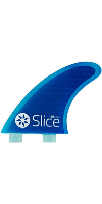 2024 Northcore Slice Ultra Light Hex Core S3 FCS Compatible Surfboard Fins SLI-01 - Blue