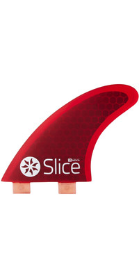 2024 Northcore Slice Ultra Light Hex Core S7 FCS Compatible Surfboard Fins SLI-03 - Red
