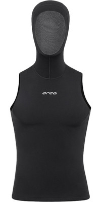 2024 Orca Mens Heatseeker Hooded Neoprene Swim Vest NA42 - Black
