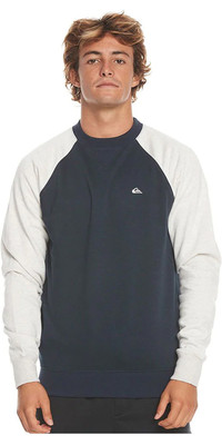 2023 Quiksilver Mens Everyday Crew Sweater EQYFT04764 - Navy Blazer