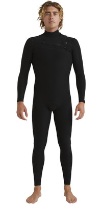 2023 Quiksilver Mens Highline 4/3mm GBS Chest Zip Wetsuit EQYW103209 - Black