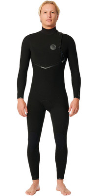 2023 Rip Curl Mens Flashbomb Pro 3/2mm Zip Free Wetsuit 14OMFS - Black