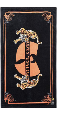 2023 Slowtide Tiger Style Beach Towel ST930 - Black