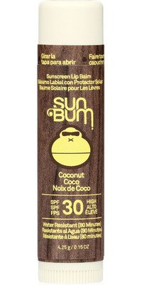 2024 Sun Bum Original 30 SPF Sunscreen CocoBalm Lip Balm 4.25g SB338796 - Coconut