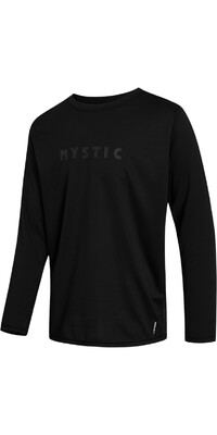 2024 Mystic Mens Star Long Sleeve Quickdry Top 35001.240158 - Black