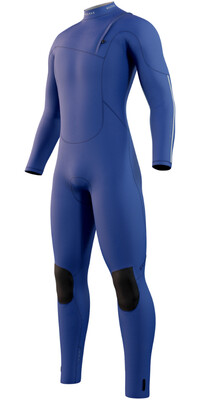 2024 Mystic Mens The One 4/3mm Zip Free Wetsuit 35000.240121 - Blue