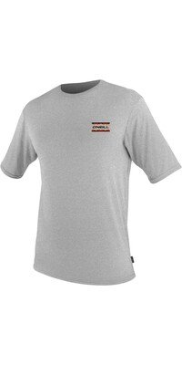 2024 O'Neill Mens Trvlr Hybrid Short Sleeve 'Jordy' Sun Shirt 5618SB - Overcast